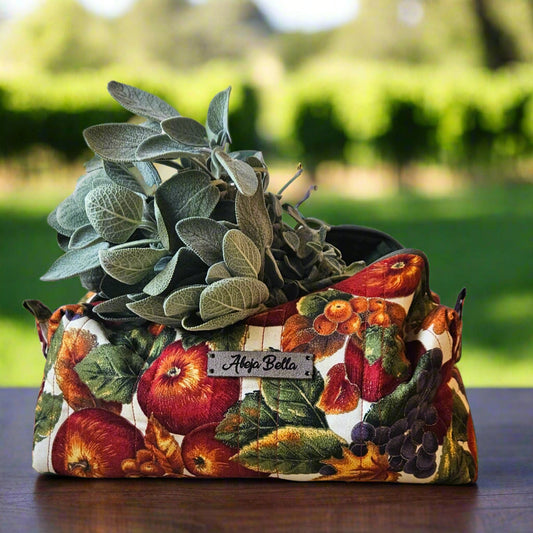 Large Quilted Cosmetic Bag