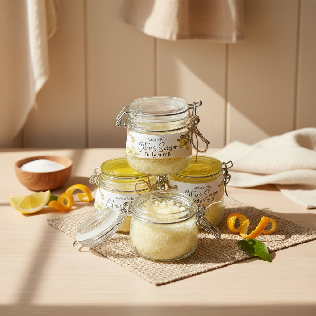 Citrus Sugar Body Scrub
