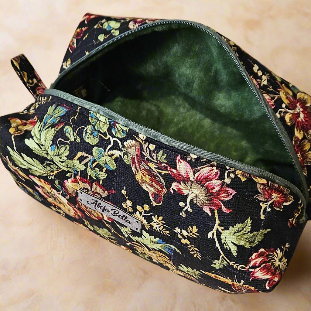 Medium Quilted Cosmetic Bag