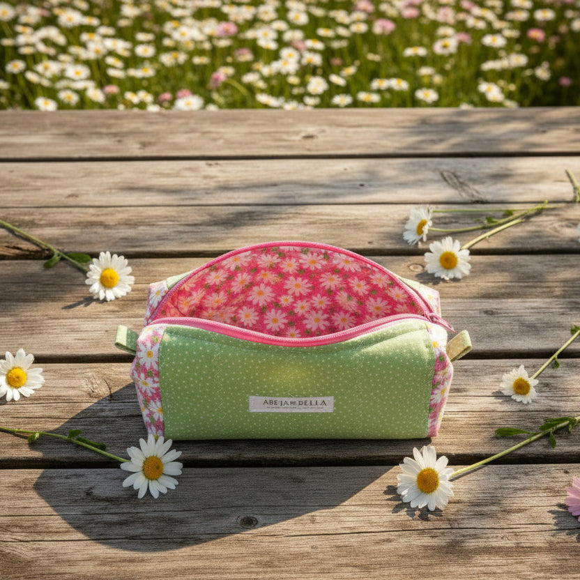 Medium Quilted Cosmetic Bag
