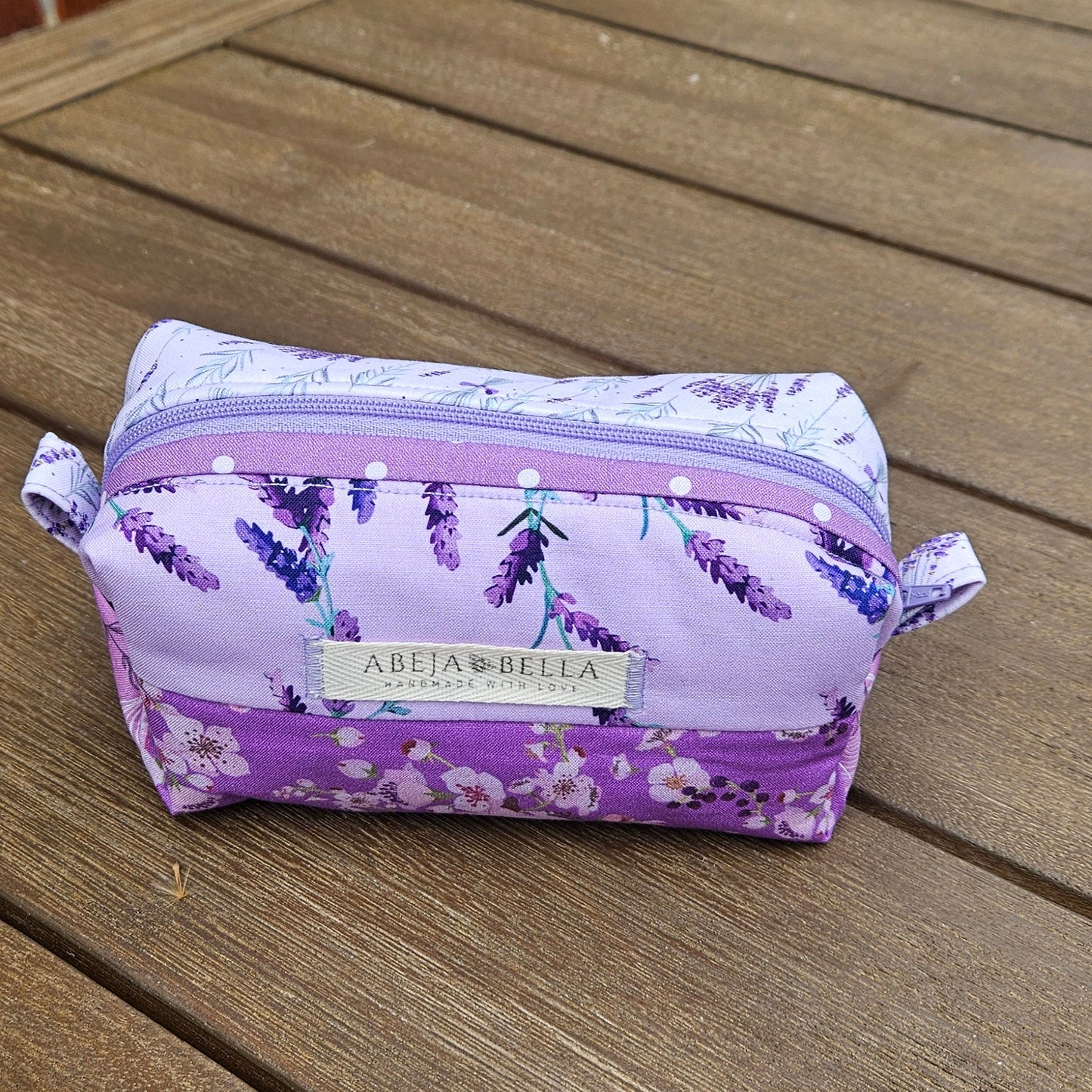 Small Quilted Cosmetic Bag