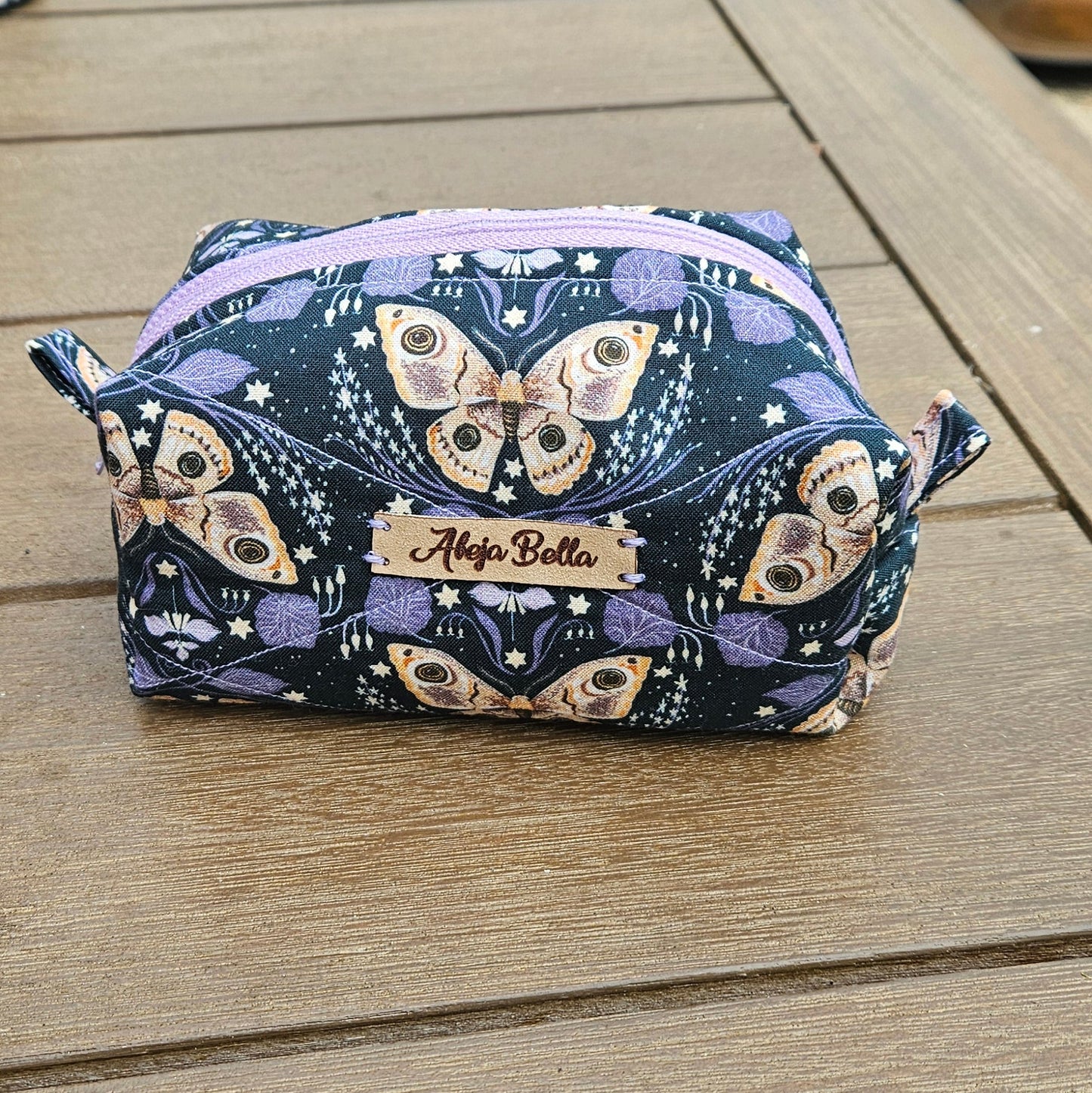 Small Quilted Cosmetic Bag
