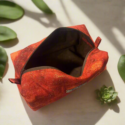 Small Quilted Cosmetic Bag