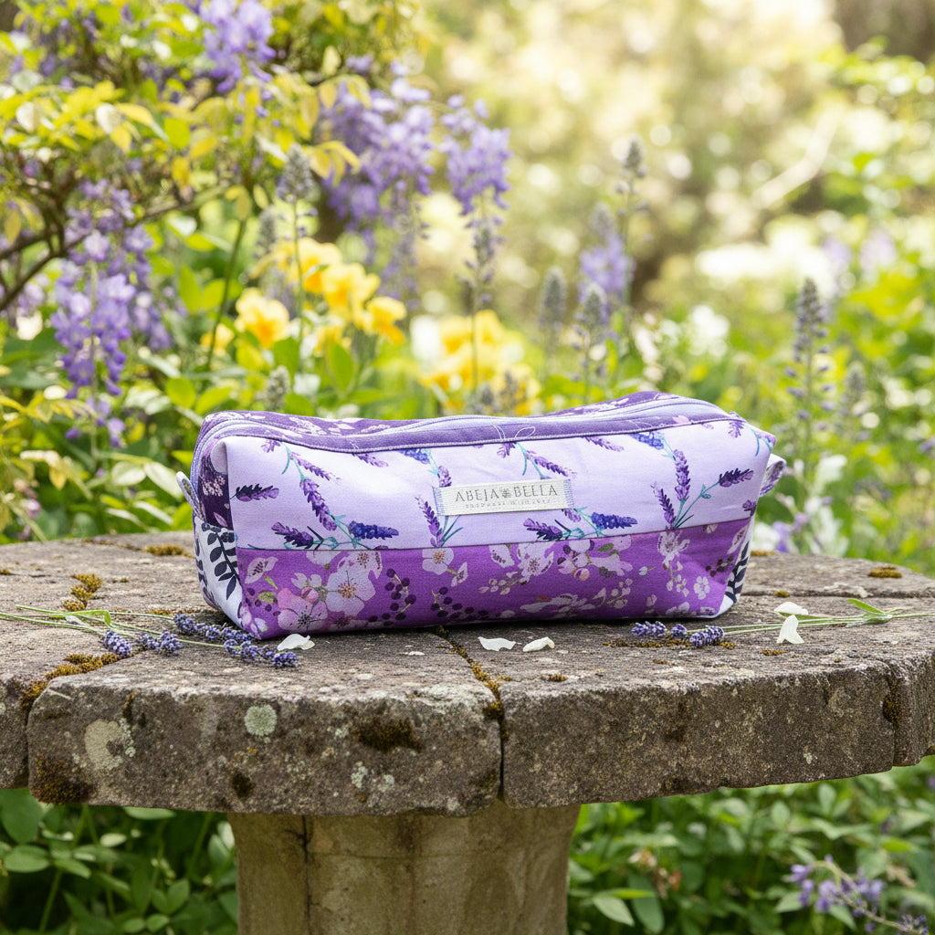 Medium Quilted Cosmetic Bag