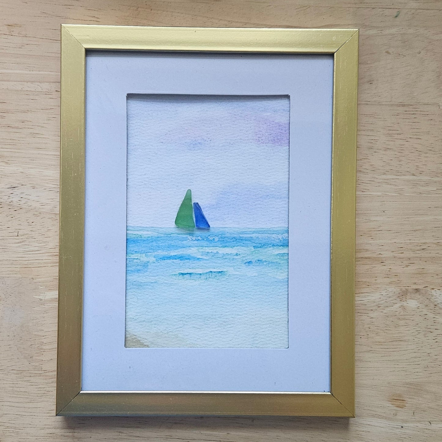 Watercolor Sea Treasure Artwork